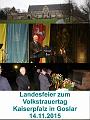 A Volkstrauertag Kaiserpfalz Goslar